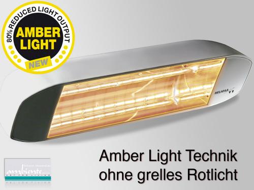 Infrarotstrahler Heliosa 11 Amber Light 2000 Watt IPX5